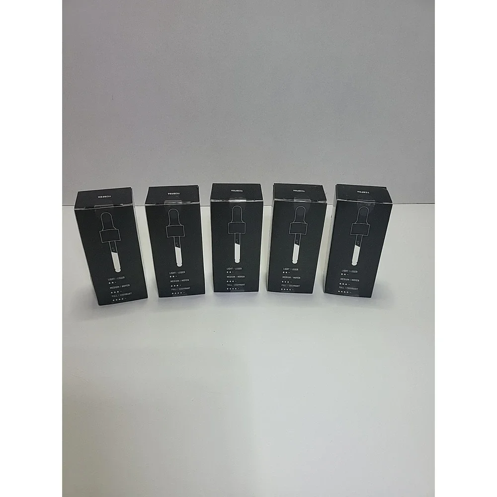 NYX Total Control Drop Foundation color TCDF06 Vanilla 0.43 oz‎ New Lot Of 5